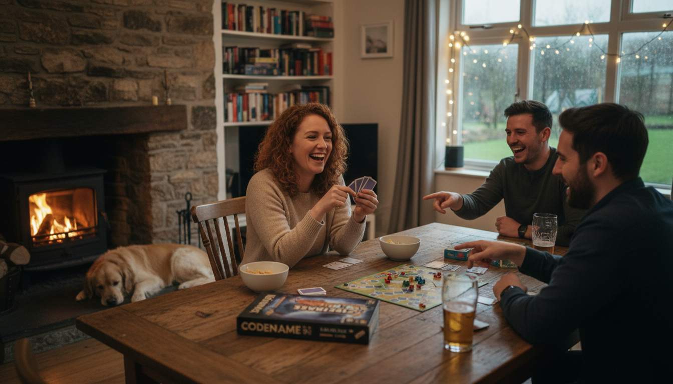 Excited woman celebrating a win